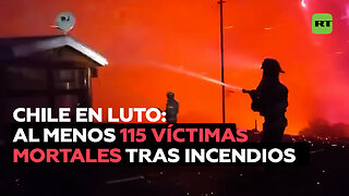 Luto en Chile por las víctimas mortales tras incendios forestales