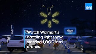 Walmart Holiday Drone Show