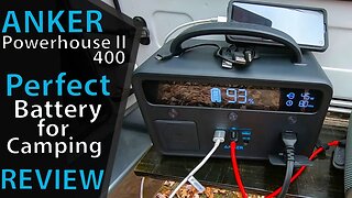 REVIEW Anker Powerhouse II 400 / BEST Camping Power Source