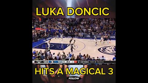 LUKA DONCIC HITS A MAGICAL 3 | CLUTCH SHOT