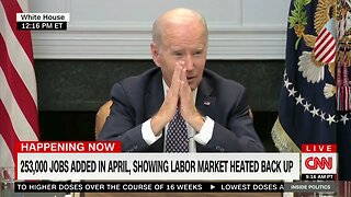 Biden Mumbles Incoherently About "Debt That Every President Has Done For The Last Six Million Years"