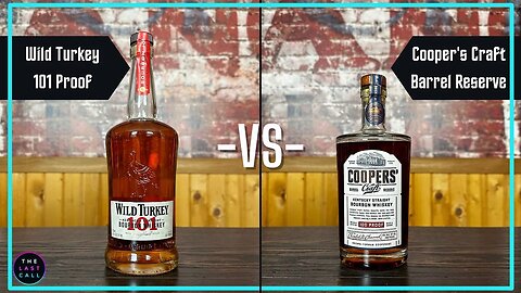 Cooper's Craft Barrel Reserve vs Wild Turkey 101 Bourbon Comparisons!