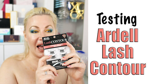 Testing Ardell Lash Contour | Testing Fake lashes / How to Apply Fake Eye Lashes