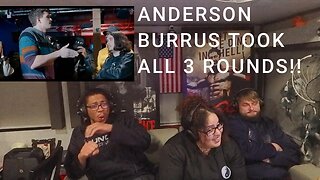 Anderson Burrus vs Ghast Buff - Rap Battle (USA vs UK) [REACTION]