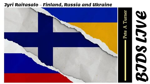 Jyri Raitasalo – Finland, Russia and Ukraine