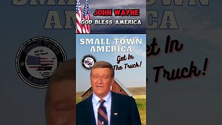 John Wayne God Bless America #johnwayne #tiktokshort #theduke #smalltownamerica