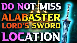 How To Get Alabaster Lords Sword Location (Lake Of Rot) Elden Ring