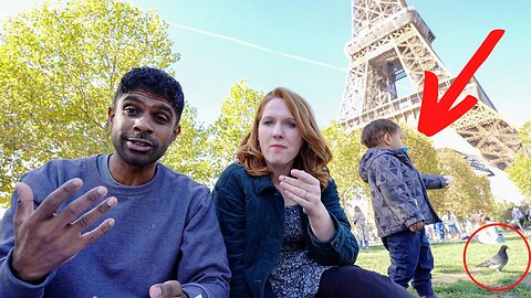 Picnic under the Eiffel tower gone wrong