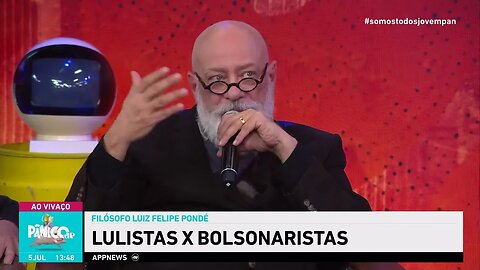 PONDÉ: “A PAIXÃO PELO LULA JÁ PASSOU POR MAIS TESTES; PELO BOLSONARO AINDA VAI PASSAR”