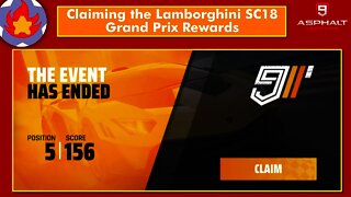 Claiming the Lamborghini SC18 Grand Prix Rewards | Asphalt 9: Legends for Nintendo Switch