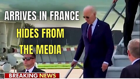 SLEEPY Joe Biden arrived in Paris at 9:28 a.m. — then called a lid for the rest of the day! 💤