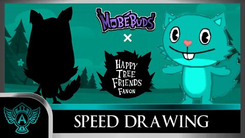Speed Drawing: Happy Tree Friends Fanon - Yote | Mobebuds Style