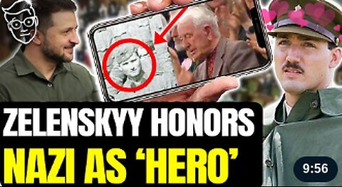 Zelenskyy & Trudeau Honor *LITERAL NAZI* As Hero with Standing Ovation | Are We The Baddies?