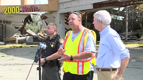 Sen. Rob Portman, county officials hold storm news conference