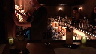 A SECRET Bar in a Barbershop (Blind Barber Speakeasy)