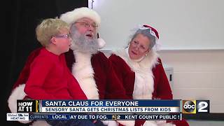 Sensory Santa makes wishes come true for special needs children