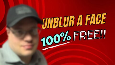 Unblur a Face With Fotor (100% FREE)