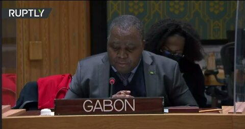 THE REPRESENTATIVE OF GABON ON THE BIOLOGICAL WEAPONS IN UKRAINE.