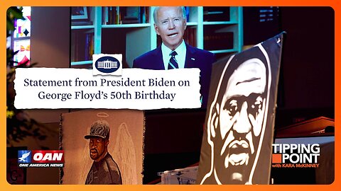 Biden Celebrates George Floyd's 50th Birthday | TIPPING POINT 🟧