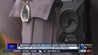 Aberdeen Police launch body worn camera program