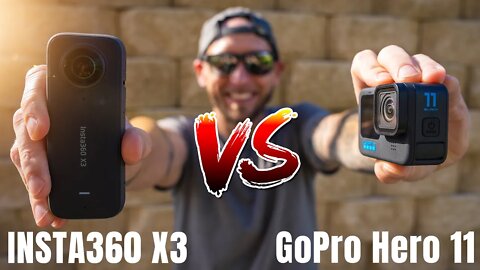 Insta360 X3 vs GoPro Hero 11 - 5 Reasons To Buy The Insta360 X3!