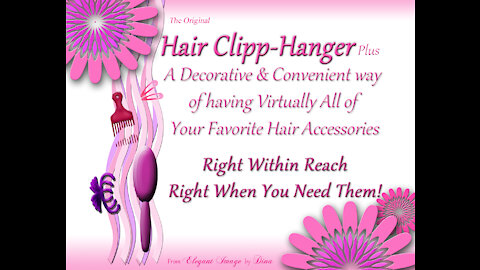Hair Clipp-Hanger Plus