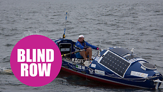 Former Royal Marine begins his attempt to be the first blind person to row the Pacific