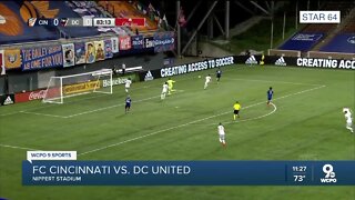 FC Cincinnati match against DC United a 0-0 draw