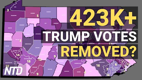 Exclusive: Over 423,000 Votes Removed From Trump in Pennsylvania, Data Scientists Say