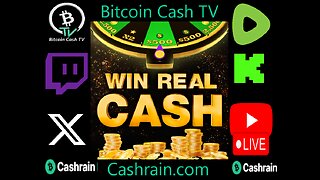 Win #Bitcoin by watching! Join cashrain.com to setup your account for free.