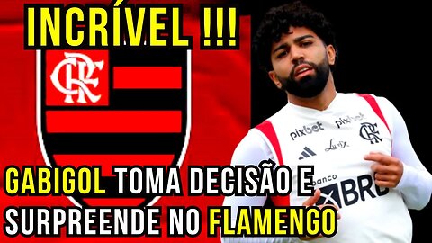 INCRÍVEL! GABIGOL TOMA DECISÃO NO FLAMENGO! ESCALAÇÃO MARINGÁ X FLAMENGO COPA DO BRASIL