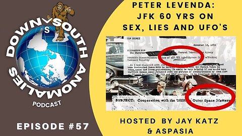 Peter Levenda; JFK 60 yrs on. Sex, Lies and UFO's | Down South Anomalies #57