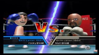 Rocky Balboa vs Matt Wii Sports Boxing