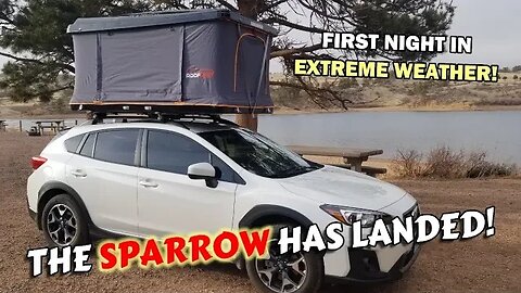 First Night in the Roofnest Sparrow! [Rooftop Tent Review]