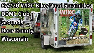 WIXC Dirt Bike/Quad Scrambles, DDMC Club Door County, Wisconsin 2020