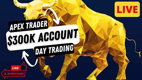 +$726 Profit Live Day Trading Futures | $300K Apex Trader Funding Account | Nasdaq & S&P 500 | NQ ES