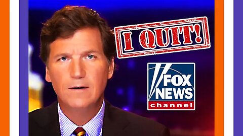 Tucker Carlson Quits Fox News Network 🟠⚪🟣 The NPC Show