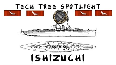 World of Warships Legends Tech Tree Spotlight: Ishizuchi