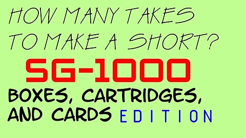 How many takes SG 1000 Game boxes, carts, and cards?