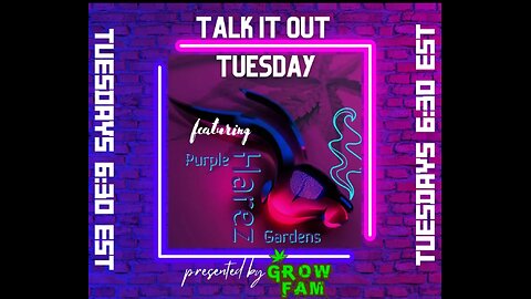 Talk it out Tuesday!!