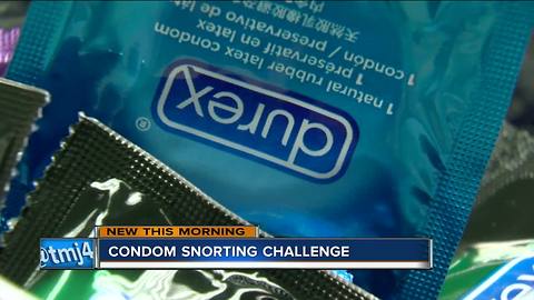 Condom challenge making social media rounds