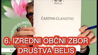 6. IZREDNI OBČNI ZBOR DRUŠTVA ZA SREČNO ŽIVLJENJE BELIS