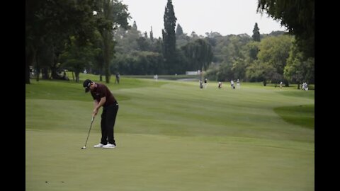 VIDEO-GOLF-SAOPEN: SA's Branden Grace makes eagle on the par five eighth (EoL)