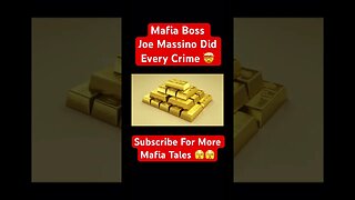Mafia Boss Joe Massino Did Every Crime 🤯 #mafia #criminal #crime #history