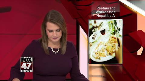 Ann Arbor restaurant worker has Hepatitis A