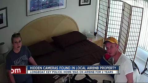 Police: Longboat Key Airbnb unit rigged with hidden cameras