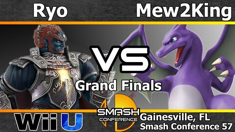 MVG|Ryo (C. Falcon, Little Mac) vs. COG MVG|Mew2King (C. Falcon, Cloud) - Grand Finals - SC57
