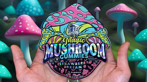 Tre House Magic Mushroom Gummies “Strawberry Dream” Review