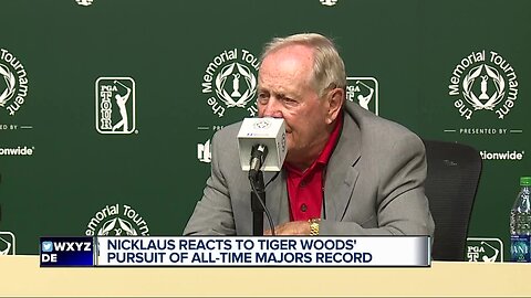 Jack Nicklaus discusses Tiger Woods' pursuit of majors record