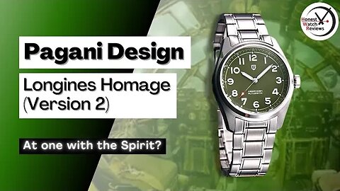 ISSUES FIXED? Pagani Design PD1717 V2 Longines Spirit Homage Watch Review #HWR